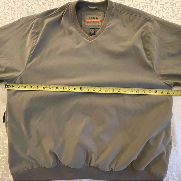 Izod X-Treme Function Golfwear Golf Pullover Windbreaker Men’s Size Large - Picture 7 of 11